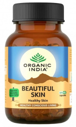Красивая кожа Органик Индия (Beautiful skin) Organic India, 60 капс