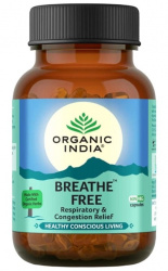 Бриз Фри Органик Индия (Breathe Free) Organic India, 60 капс