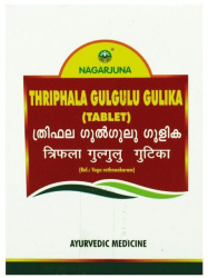 Трифала Гуггул Гулика Нагарджуна (Thriphala Gulgulu Gulika) Nagarjuna, 100 таб
